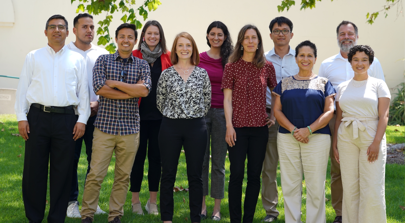 Pictured above from left to right - Front row: Miguel Zavala, Nicolás López-Gálvez, Corinne McDaniels-Davidson, Teresa Monkkonen, Mari Zúñiga (Co-Principal Investigator), Syona Hurst (Program Coordinator). Back row: Benjamín Aceves, Jessica McCurley, Ariana Stickel, Kai-Chung Cheng, Mark Reed (Co-Principal Investigator) 