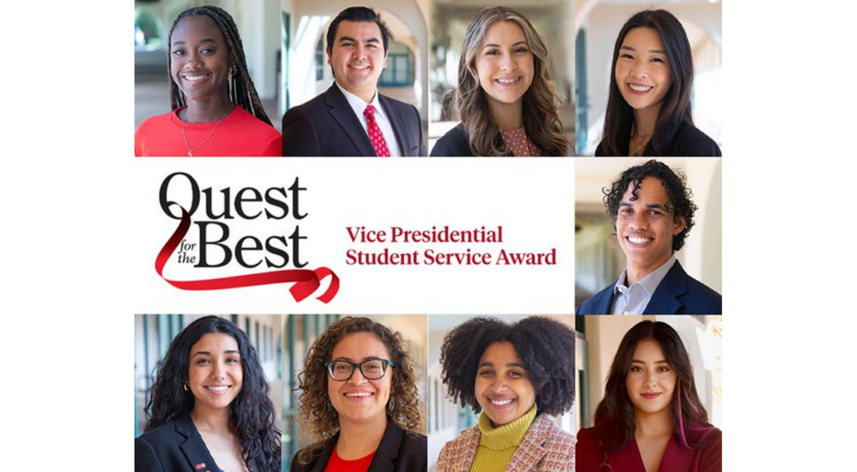 Clockwise from top left, Joy Moore, Danan Pacheco, Sandy Mckany, MIchelle Hoo, Michael Rumfola, Jazmyn Horton, Natalie King-Shaw, Wendy Antunez Verbyla, Mikayla Acosta