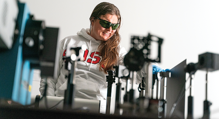 The STEM Forward initiative encapsulates ongoing and future investments in science, technology, engineering and mathematics (STEM) research and teaching with key projects happening across SDSU colleges and campuses. (SDSU) The STEM Forward initiative encapsulates ongoing and future investments in science, technology, engineering and mathematics (STEM) research and teaching with key projects happening across SDSU colleges and campuses. (SDSU)