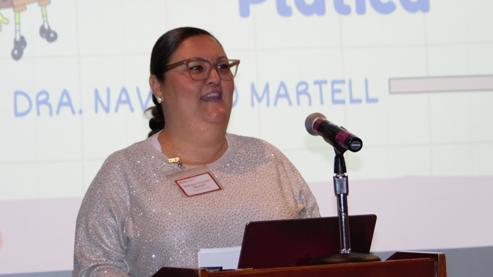 Melissa Navarro Martell received the Outstanding Transborder Educator Award.